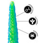 EPIC - DILDO FLUORESCENTE CON TENTACOLI SOTTILI DI SCYLLA TAGLIA PICCOLA