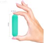 ARMONY - SPLASH JOLINE VIBRATOR BULLET SILICONE REMOTE CONTROL 10 VIBRATIONS 65 X 15 CM GREEN