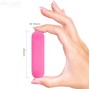 ARMONY - SPLASH JOLINE VIBRADOR BALA SILICONE CONTROLE REMOTO 10 VIBRAÇÕES 65 X 15 CM ROSA