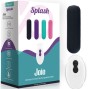 ARMONY - SPLASH JOIE VIBRATOR BULLET SILIKON FERNBEDIENUNG 10 VIBRATIONEN 75 X 19 CM SCHWARZ