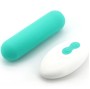ARMONY - SPLASH JOIE VIBRATEUR BULLET TÉLÉCOMMANDE EN SILICONE 10 VIBRATIONS 75 X 19 CM VERT