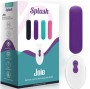 ARMONY - SPLASH JOIE VIBRATORE BULLET TELECOMANDO IN SILICONE 10 VIBRAZIONI 75 X 19 CM VIOLA
