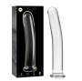 NEBULA SERIES BY IBIZA - MODELL 8 DILDO BOROSILIKATGLAS KLAR 14.5 CM -O- 2 CM