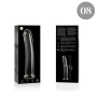 NEBULA SERIES BY IBIZA - MODEL 8 DILDO BOROSILICATE GLASS CLEAR 14.5 CM -O- 2 CM