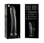 NEBULA SERIES BY IBIZA - MODEL 8 DILDO GLASS CLEAR 14.5 CM -O- 2 CM