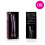 NEBULA SERIES BY IBIZA - MODELL 8 DILDO BOROSILIKATGLAS ROSA 14.5 CM -O- 2 CM