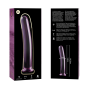 NEBULA SERIES BY IBIZA - MODELO 8 DILDO VIDRO BOROSILICADO ROSA 14.5 CM -O- 2 CM
