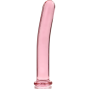 NEBULA SERIES BY IBIZA - MODEL 9 DILDO GLASS PINK 15.5 CM -O- 2.5 CM