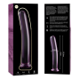 NEBULA SERIES BY IBIZA - MODEL 9 DILDO GLASS PINK 15.5 CM -O- 2.5 CM