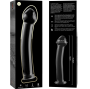 NEBULA SERIES BY IBIZA - MODEL 11 DILDO GLASS CLEAR 16 CM -O- 3 CM