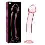 NEBULA SERIES BY IBIZA - MODEL 11 DILDO GLASS PINK 16 CM -O- 3 CM