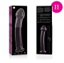 NEBULA SERIES BY IBIZA - MODEL 11 DILDO GLASS PINK 16 CM -O- 3 CM