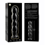 NEBULA SERIES BY IBIZA - MODEL 10 DILDO GLASS CLEAR 16.5 CM -O- 3.5 CM