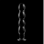 NEBULA SERIES BY IBIZA - MODEL 10 DILDO GLASS CLEAR 16.5 CM -O- 3.5 CM