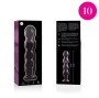NEBULA SERIES BY IBIZA - MODELO 10 DILDO VIDRO BOROSILICADO ROSA 16.5 CM -O- 3.5 CM
