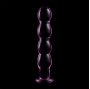NEBULA SERIES BY IBIZA - MODEL 10 DILDO BOROSILICATE GLASS PINK 16.5 CM -O- 3.5 CM
