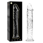NEBULA SERIES BY IBIZA - MODEL 12 DILDO GLASS CLEAR 17 CM -O- 3.5 CM