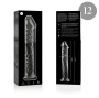 NEBULA SERIES BY IBIZA - MODEL 12 DILDO GLASS CLEAR 17 CM -O- 3.5 CM