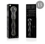 NEBULA SERIES BY IBIZA - MODEL 13 DILDO GLASS CLEAR 18 CM -O- 3.5 CM