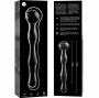 NEBULA SERIES BY IBIZA - MODEL 13 DILDO BOROSILICATE GLASS CLEAR 18 CM -O- 3.5 CM