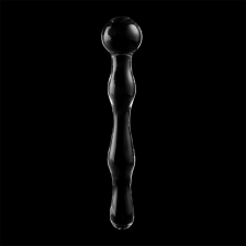 NEBULA SERIES BY IBIZA - MODEL 13 DILDO GLASS CLEAR 18 CM -O- 3.5 CM
