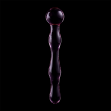 NEBULA SERIES BY IBIZA - MODEL 13 DILDO GLASS PINK 18 CM -O- 3.5 CM