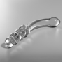 NEBULA SERIES BY IBIZA - MODEL 14 DILDO GLASS CLEAR 18.5 CM -O- 3 CM