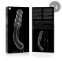 NEBULA SERIES BY IBIZA - MODEL 14 DILDO GLASS CLEAR 18.5 CM -O- 3 CM