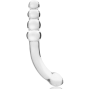 NEBULA SERIES BY IBIZA - MODELO 14 DILDO VIDRO BOROSILICADO TRANSPARENTE 18.5 CM -O- 3 CM