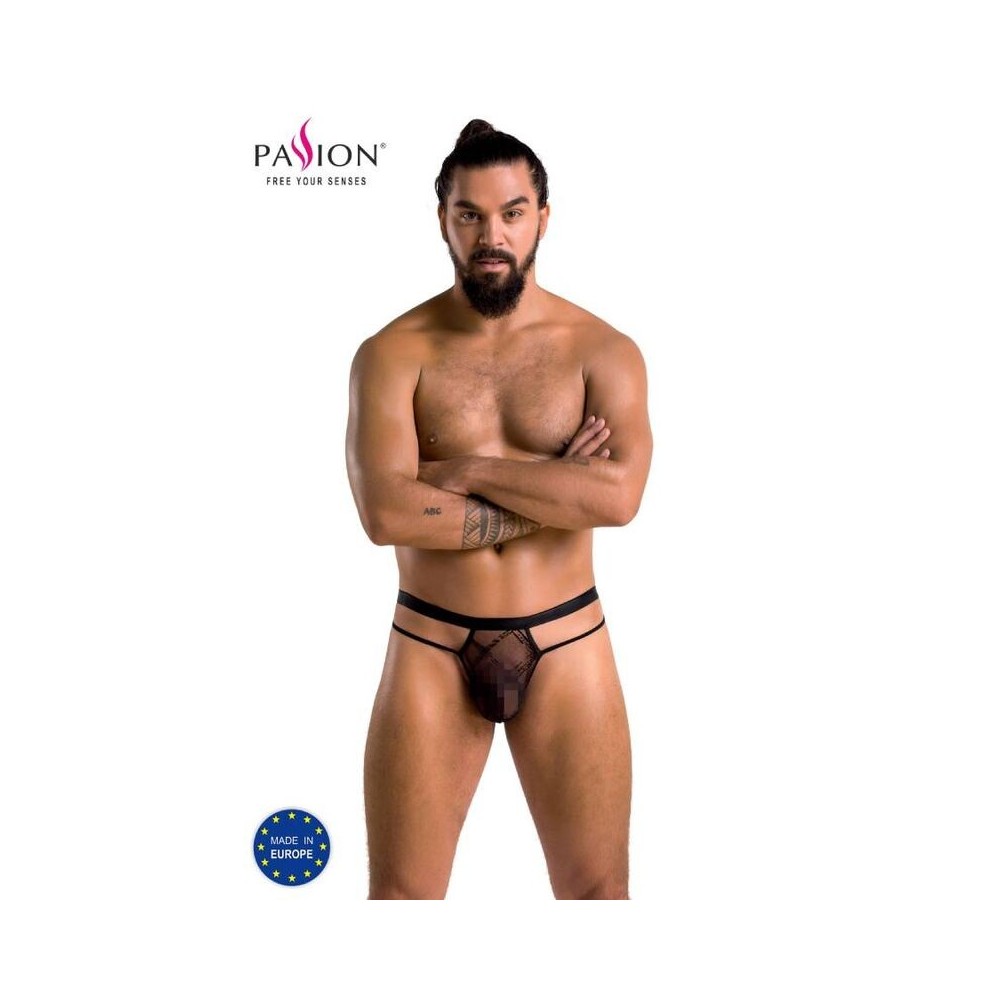PASSION - 029 COLLIN THONG PRETO L/XL