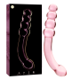 NEBULA SERIES BY IBIZA - MODEL 14 DILDO GLASS PINK 18.5 CM -O- 3 CM