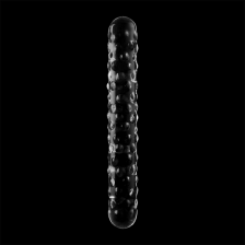 NEBULA SERIES BY IBIZA - MODEL 15 DILDO GLASS CLEAR 18.5 CM -O- 3 CM