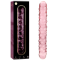 NEBULA SERIES BY IBIZA - MODEL 15 DILDO GLASS PINK 18.5 CM -O- 3 CM