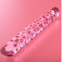 NEBULA SERIES BY IBIZA - MODEL 15 DILDO GLASS PINK 18.5 CM -O- 3 CM