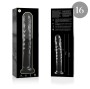 NEBULA SERIES BY IBIZA - MODELO 16 DILDO VIDRO BOROSILICADO TRANSPARENTE 18.5 CM -O- 3 CM