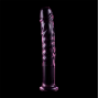NEBULA SERIES BY IBIZA - MODEL 16 DILDO GLASS PINK 18.5 CM -O- 3 CM
