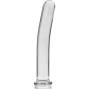NEBULA SERIES BY IBIZA - MODELO 17 DILDO VIDRO BOROSILICADO TRANSPARENTE 18.5 CM -O- 3 CM