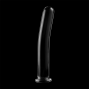 NEBULA SERIES BY IBIZA - MODELO 17 DILDO VIDRO BOROSILICADO TRANSPARENTE 18.5 CM -O- 3 CM