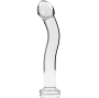 NEBULA SERIES BY IBIZA - MODEL 18 DILDO GLASS CLEAR 18.5 CM -O- 3.5 CM