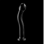 NEBULA SERIES BY IBIZA - MODELLO 18 DILDO IN VETRO BOROSILICATO TRASPARENTE 18.5 CM -O- 3.5 CM