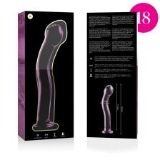 NEBULA SERIES BY IBIZA - MODEL 18 DILDO GLASS PINK 18.5 CM -O- 3.5 CM