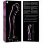 NEBULA SERIES BY IBIZA - MODÈLE 18 GODE EN VERRE BOROSILICATE ROSE 18.5 CM -O- 3.5 CM