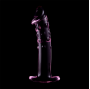NEBULA SERIES BY IBIZA - MODELO 19 DILDO VIDRO BOROSILICADO ROSA 18.5 CM -O- 4 CM