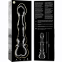 NEBULA SERIES BY IBIZA - MODEL 21 DILDO GLASS CLEAR 20.5 CM -O- 3.5 CM