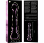 NEBULA SERIES BY IBIZA - MODELL 21 DILDO BOROSILIKATGLAS ROSA 20.5 CM -O- 3.5 CM