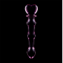 NEBULA SERIES BY IBIZA - MODEL 21 DILDO GLASS PINK 20.5 CM -O- 3.5 CM