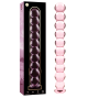 NEBULA SERIES BY IBIZA - MODÈLE 22 GODE EN VERRE BOROSILICATE ROSE 21.5 CM -O- 2.5 CM