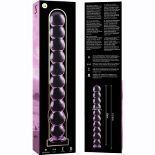 NEBULA SERIES BY IBIZA - MODEL 22 DILDO GLASS PINK 21.5 CM -O- 2.5 CM