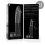 NEBULA SERIES BY IBIZA - MODELO 23 DILDO VIDRO BOROSILICADO TRANSPARENTE 21.5 CM -O- 4 CM