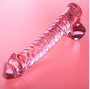 NEBULA SERIES BY IBIZA - MODELL 23 DILDO BOROSILIKATGLAS ROSA 21.5 CM -O- 4 CM